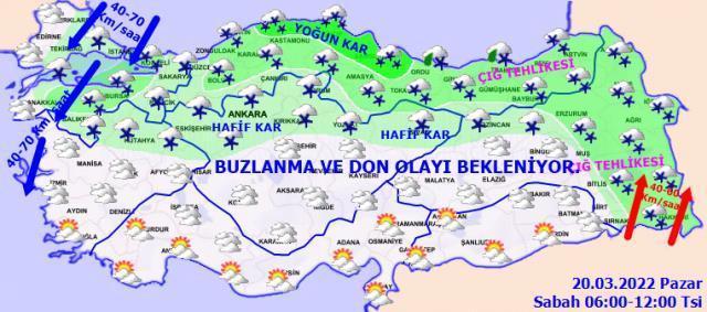 Meteoroloji'den şiddetli kar yağışı uyarısı! İstanbul dahil 10 il için turuncu alarm