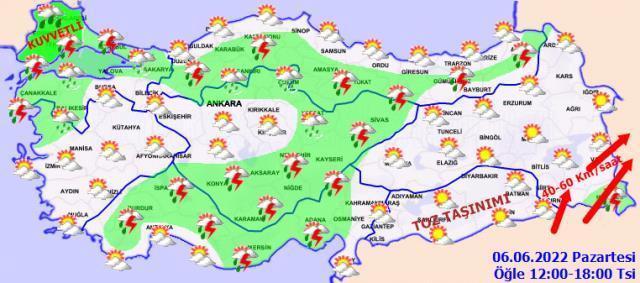 Meteorolojiden şiddetli yağış uyarısı! Öğle saatlerinde başlayıp tüm hafta boyunca etkili olacak