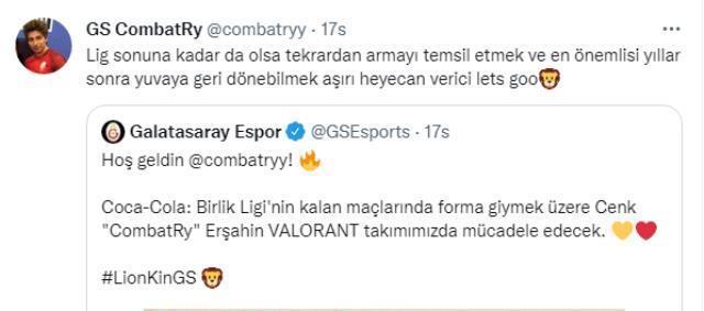 Galatasaray Espor'dan bir yeni transfer daha! Eski şampiyon takıma geri dönüyor
