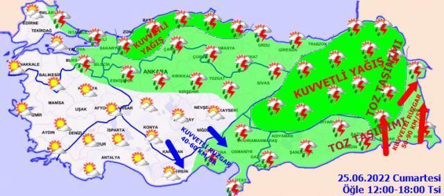 Sağanak yağmur geliyor! Meteoroloji'den 32 ile turuncu ve sarı uyarı