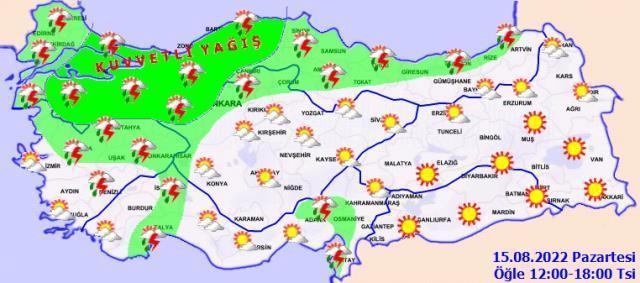 Meteoroloji'den İstanbul ve Ankara dahil 17 ile sarı kodlu uyarı: Sel ve su baskınları olabilir