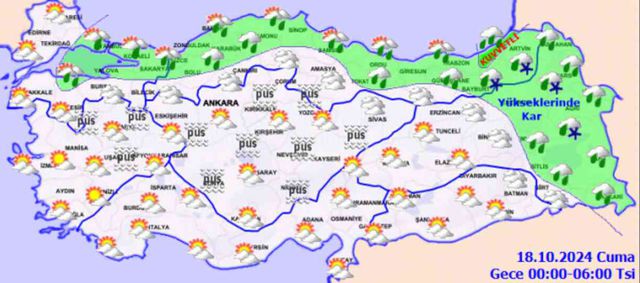 Son dakika: Kar yağacak! Hangi illere kar yağacak?
