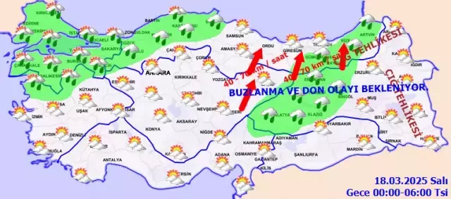 Meteoroloji 26 ili uyardı! İstanbul'a bile kar yağışı göründü