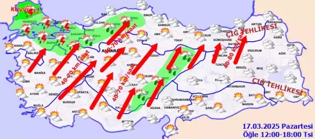 Meteoroloji 26 ili uyardı! İstanbul'a bile kar yağışı göründü