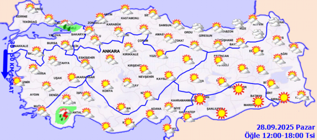 Kışlıkları çıkarın! Yeni haftada sıcaklıklar düşecek, sağanak devam edecek
