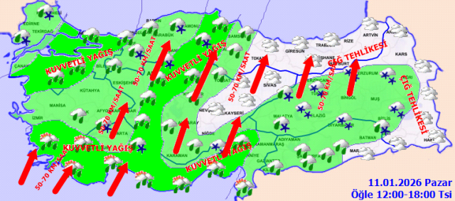 68 kentte 'sarı' alarm! Sıcaklıklar 7 derece düşecek, İstanbul'da kar aniden bastıracak