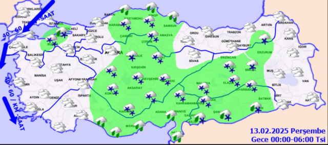 Konya okullar tatil mi SON DAKİKA? 13 Şubat Perşembe Konya okul yok mu (Konya Valiliği Açıklaması – KAR TATİLİ)?