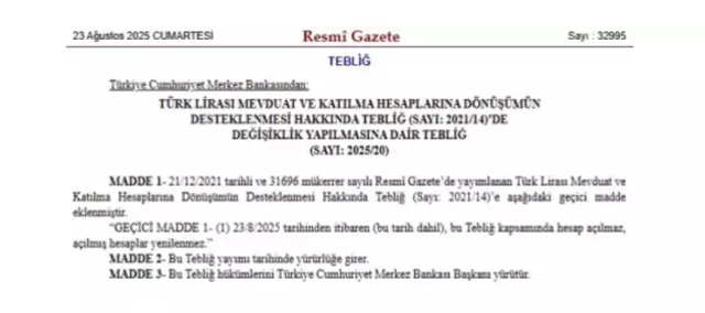 KKM bitti mi? SON DAKİKA! Resmi Gazete'de yayımlandı