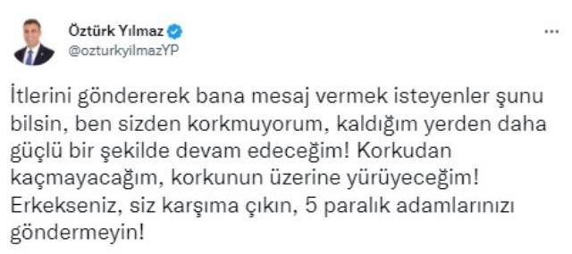 Bıçaklanan Öztürk Yılmaz hastaneden video paylaştı: Sizden korkan sizin gibi olsun