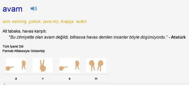 Avam ne demek? TDK'ya göre Avam nedir, ne demektir? Avam ne anlama geliyor?