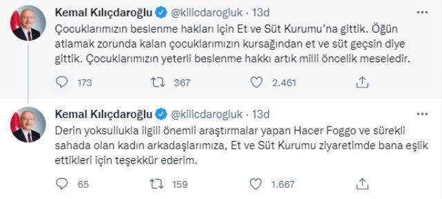 Son Dakika: Kılıçdaroğlu bu kez de Et ve Süt Kurumu'nda! İçeri alınmadı, kapıda açıklama yaptı