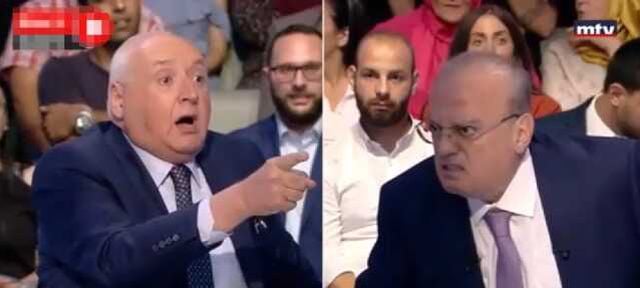 Lübnan'da Televizyon Programında Tartışma Kavgaya Dönüştü
