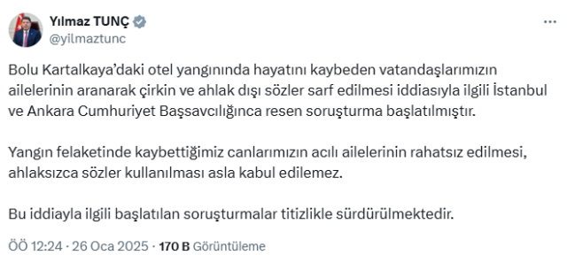 Yangında hayatını kaybedenleri arayıp dalga geçen 5 vicdansız için gözaltı kararı