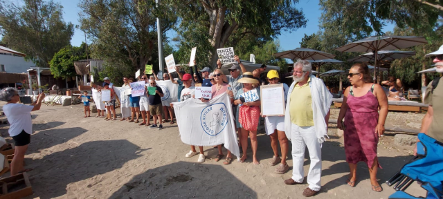 Gümüşlük ayakta! CHP'li başkan halk plajını özel işletmeye tahsis etti