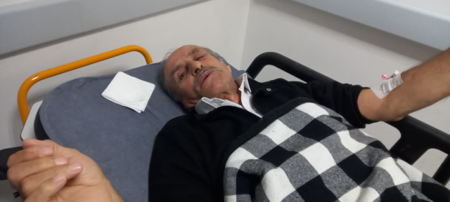 Aksaray otoyolunda devrilen yolcu otobüsünden görüntü