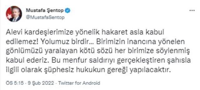 Sosyal medyada Alevilere hakaret eden Yakup Tilki'ye AK Parti'den peş peşe tepkiler yükseldi