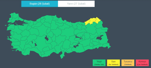 Artvin okullar tatil mi? 27 Şubat Perşembe Artvin okullar yok mu? (Artvin VALİLİĞİ KAR TATİLİ AÇIKLAMASI!)