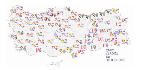 Kurban Bayramı'nda hava nasıl olacak? Meteoroloji'den 10 ile sarı kodlu uyarı