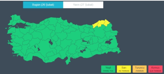 Trabzon okullar tatil mi? 27 Şubat Perşembe Trabzon okullar yok mu? (Trabzon VALİLİĞİ KAR TATİLİ AÇIKLAMASI!)