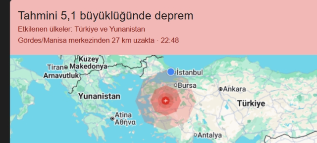 İstanbul'da deprem mi oldu? SON DAKİKA! 27 Ekim İstanbul'da az önce nerede deprem oldu?