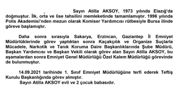 Yeni Şanlıurfa İl Emniyet Müdürü kim oldu? Şanlıurfa İl Emniyet Müdürü Atilla Aksoy kimdir?