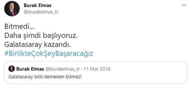 Nefes kesen seçim yarışında Galatasaray'ın 38. Başkanı Burak Elmas oldu!