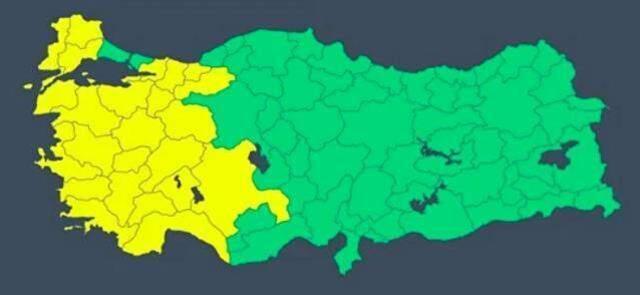 Meteoroloji'den sarı kodlu uyarı! Yağışlar, hafta sonu boyunca 25 ilimizi esir alacak
