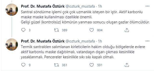 Santralden çıkan gazlar ölümcül mü? Yanan termik santralden çıkan gazlar ölümcül mü?