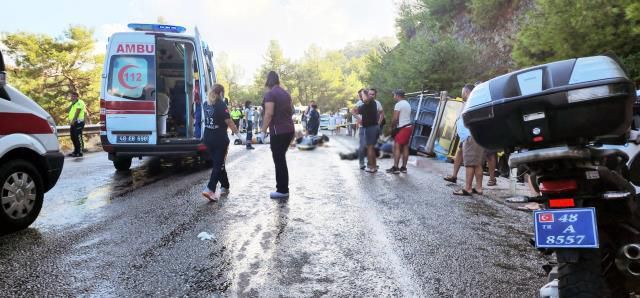 Muğla'da kaza mı oldu? Muğla Safari kazası! (VİDEOLU) 24 Ağustos Çarşamba Muğla Safari aracı devrildi! Muğla Safari kazasında ölü veya yaralı var mı?