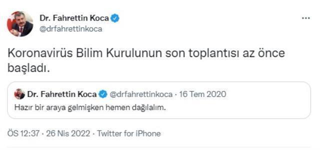 Son Dakika: Cumhurbaşkanı Recep Tayyip Erdoğan, saat 15.00'te Bilim Kurulu üyeleriyle açıklama yapacak