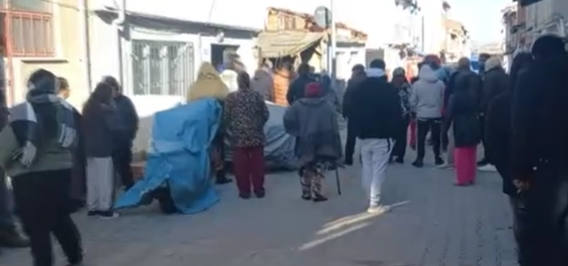 Cezaevinden kaçan mahkum mahalleyi birbirine kattı