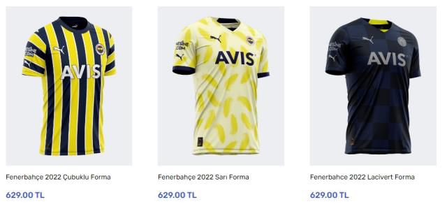 Fenerbahçe yeni sezon forma fiyatları! Fenerbahçe yeni sezon formaları ne kadar?