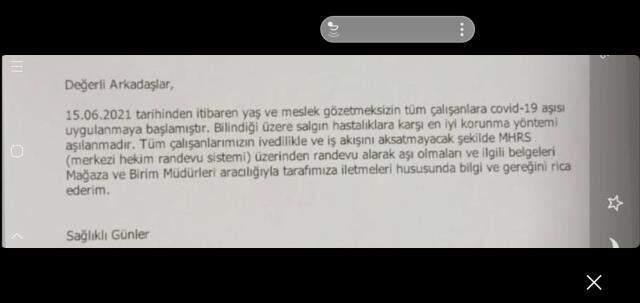 Çalışanlarına aşı baskısı yaptığı iddiları sosyal medyayı karıştırdı! EVKUR'a tepki yağıyor