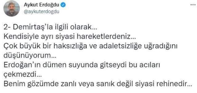 'Keşke Demirtaş Cumhurbaşkanı seçilse' diyen CHP'li Erdoğdu, geri adım attı: Gönlümdeki aday Kılıçdaroğlu