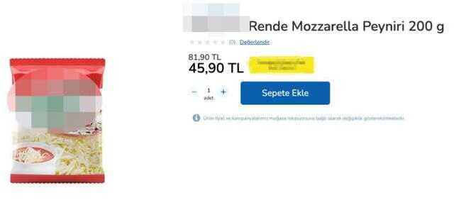 Aynı ürün, farklı fiyatlar! Marketlerdeki tutarsız etiketler pes dedirtti