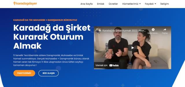 ÇINAR ŞAHİN : Türklerin yeni gözdesi Karadağ