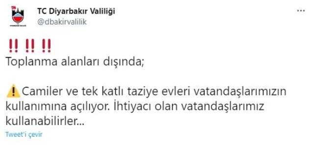 Gaziantep, Diyarbakır, Şanlıurfa toplanma alanları nerede?