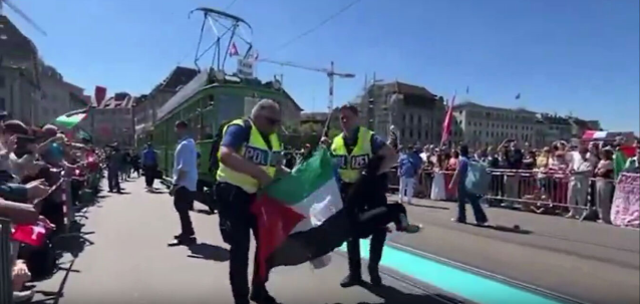 Eurovision'un açılış törenine Gazze protestosu damga vurdu