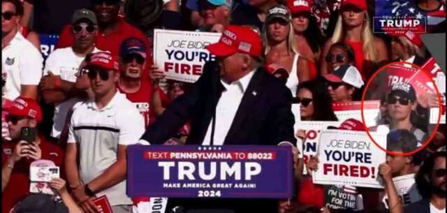 Kim bu kadın? Trump'a yönelik saldırı anında tavırlarıyla dikkat çekti
