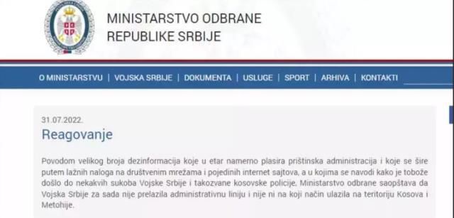 Kosova - Sırbistan Savaşı mı çıktı? Kosava ile Sırbistan arasında savaş mı çıktı?