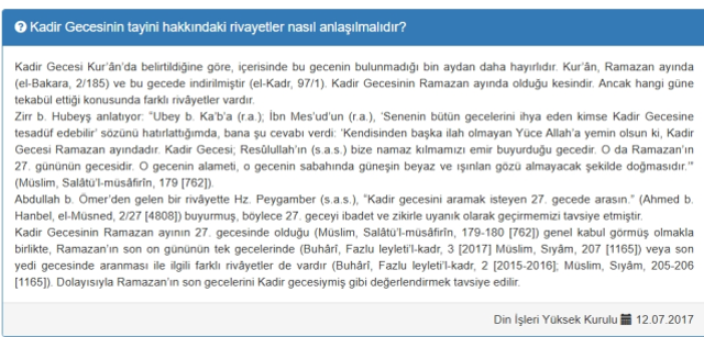 Kadir Gecesi görülen rüyalar gerçekleşir mi