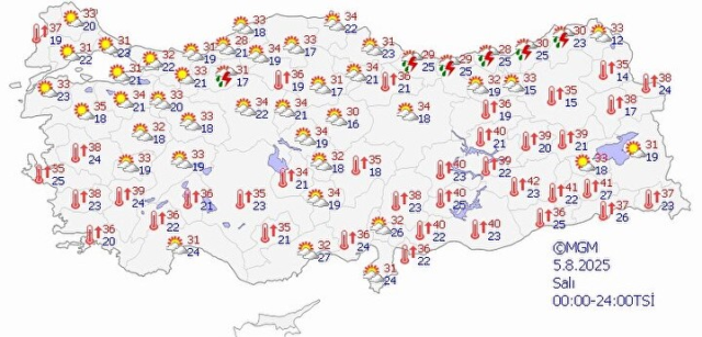 Sıcaktan kavrulan İstanbullulara müjde! Sağanak yağış geliyor