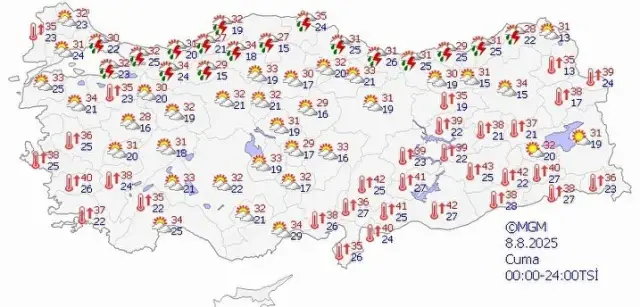 Sıcaktan kavrulan İstanbullulara müjde! Sağanak yağış geliyor