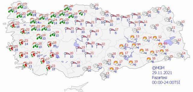 Meteoroloji'den 17 ile turuncu, 35 ile sarı uyarı! Kuvvetli fırtına bekleniyor