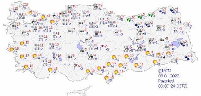 Meteoroloji gün verip uyardı! Tam 21 ilde yoğun kar yağışı bekleniyor