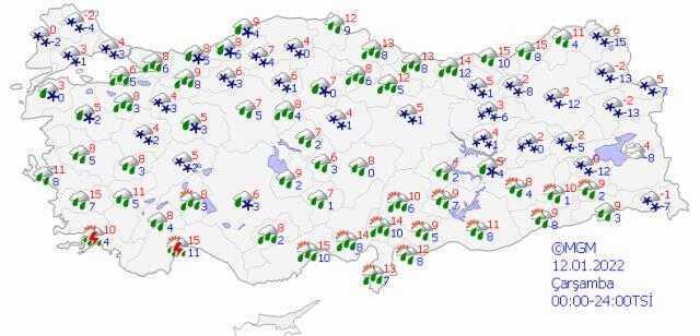Meteoroloji'den İstanbul'a kar yağışı uyarısı! 2 gün boyunca etkili olacak