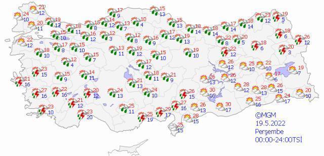 Güneşli hava aldatmasın! Pazar planı yapanlara Meteoroloji'den sağanak yağış uyarısı