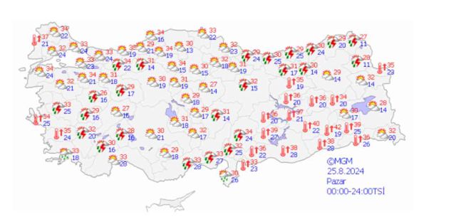 HAVA DURUMU! 22 Ağustos İstanbul'da yarın hava nasıl olacak, yağış var mı? Yurt genelinde hava sıcaklığı değişiyor!