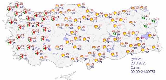 Bayramda tatil planı yapanlara Meteoroloji'den kötü haber var