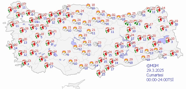 Bayramda tatil planı yapanlara Meteoroloji'den kötü haber var